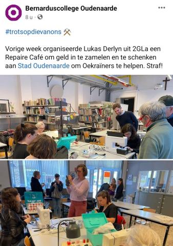 Repair Café Oudenaarde Socials