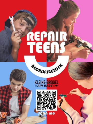 Flyer bezoek Kleine Brogel